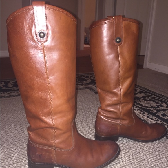 ⚡️SALE⚡️Frye Melissa Boot 7.5 Cognac - Picture 8 of 8